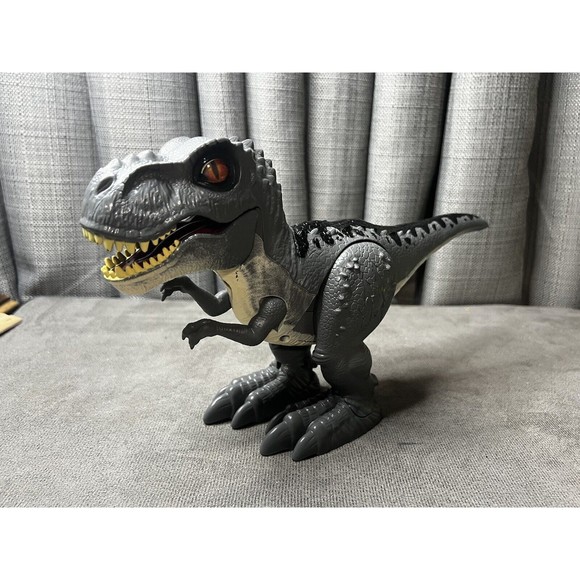ZURU Robo Alive Attacking T Rex Dinosaur Robotic Pet Walking Roaring WORKS - Picture 1 of 13